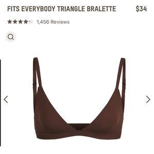 SKIMS TRIANGLE BRA